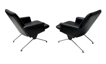 Mid-Century Modern Lounge Chairs No. 1432 by Andre Cordemeijer for Gispen, 1961